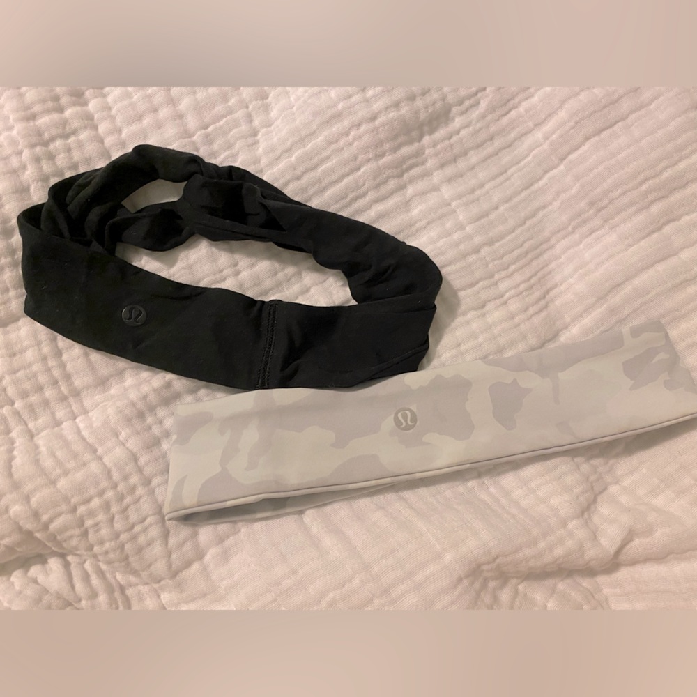 2 PCK LULULEMON HAIRBANDS
